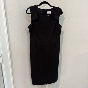 J. Crew Black Sleeveless Sheath Dress for Cocktail